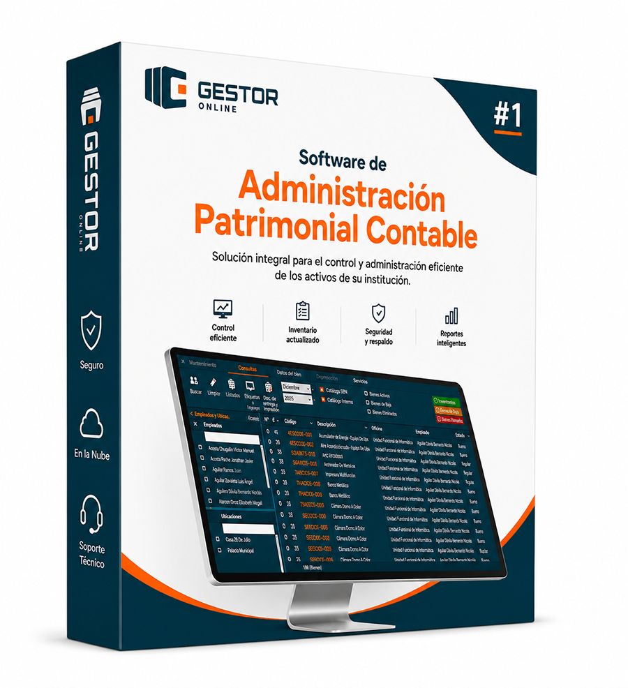 Gestor Online - Software de Administración Patrimonial Contable