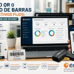 Código QR para activos fijos utilizado en inventarios patrimoniales, control de bienes, identificación de activos y gestión patrimonial mediante software especializado.