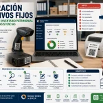 Depuración de activos fijos para corregir inconsistencias, duplicados, ubicaciones y responsables en el inventario patrimonial.